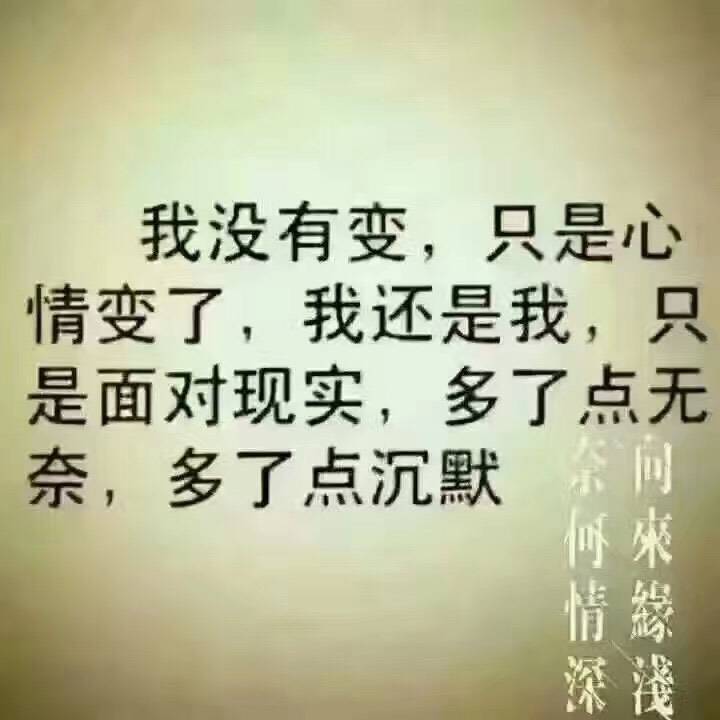 我现在的心情又有谁能体会得到,又有谁会理解?